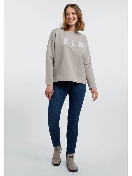 Zdjęcie produktu ELBSAND Bluza "Alaia" w kolorze beżowym rozmiar: M