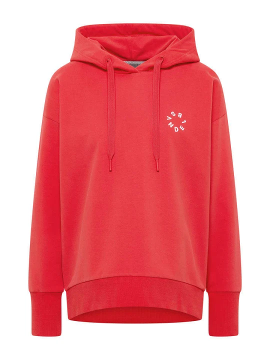 Zdjęcie produktu ELBSAND Bluza "Leah" w kolorze czerwonym rozmiar: XS