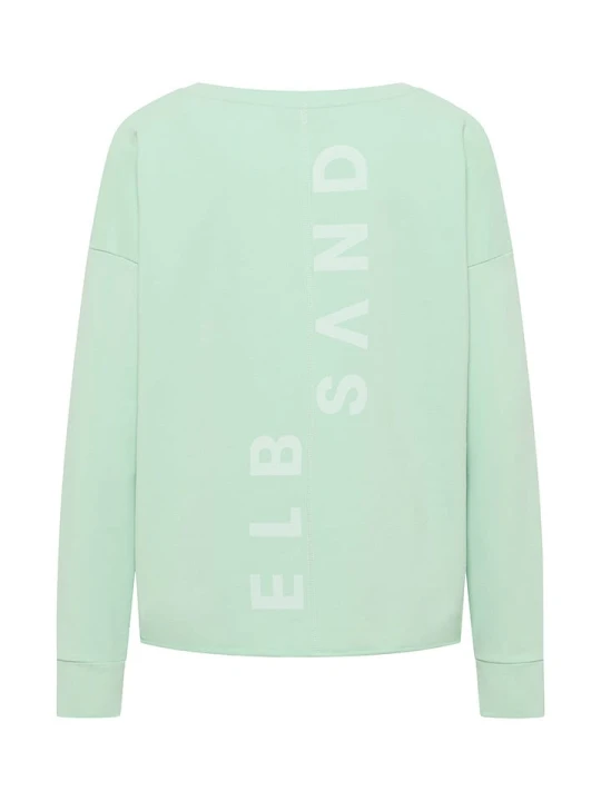 Zdjęcie produktu ELBSAND Bluza "Riane" w kolorze miętowym rozmiar: XL