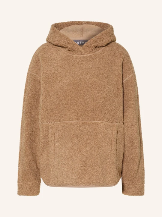 Zdjęcie produktu Elbsand Bluza Z Kapturem Z Futerkiem Typu Teddy braun BRĄZOWY