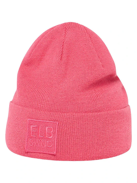 Zdjęcie produktu ELBSAND Czapka beanie "Bea" w kolorze różowym rozmiar: onesize