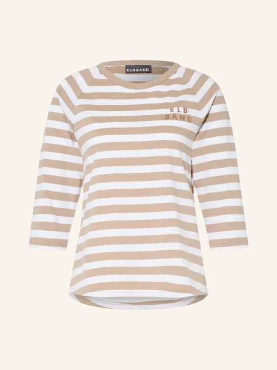 Zdjęcie produktu Elbsand Koszulka Celin Z Rękawami 3 / 4 beige