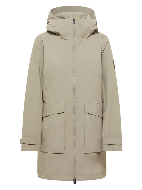 Zdjęcie produktu ELBSAND Parka funkcyjna "Juoni" w kolorze beżowym rozmiar: L