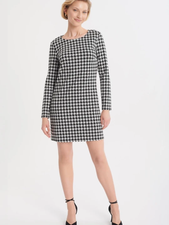 Zdjęcie produktu Elegancka sukienka w pepitkę Greenpoint