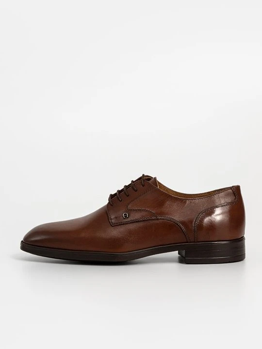 Zdjęcie produktu Biznesowe buty sznurowane Aigner brązowy