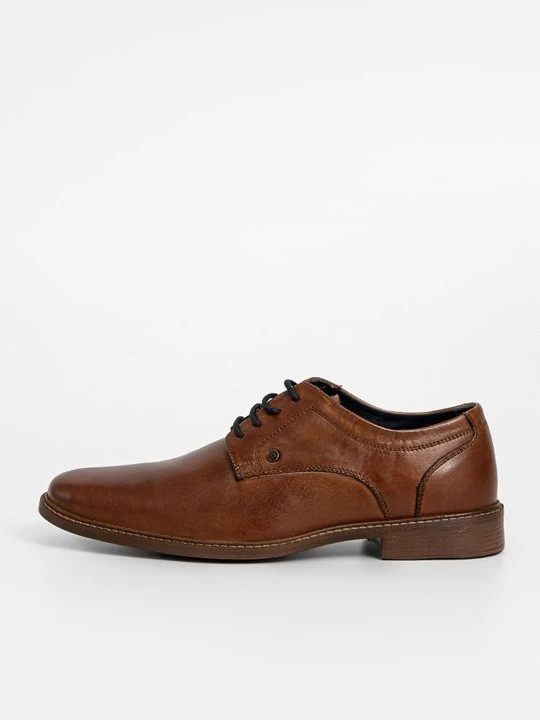 Zdjęcie produktu Biznesowe buty sznurowane Ben Sherman koniakowy