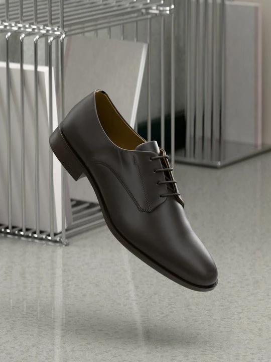 Zdjęcie produktu Biznesowe buty sznurowane Boss ciemnobrązowy