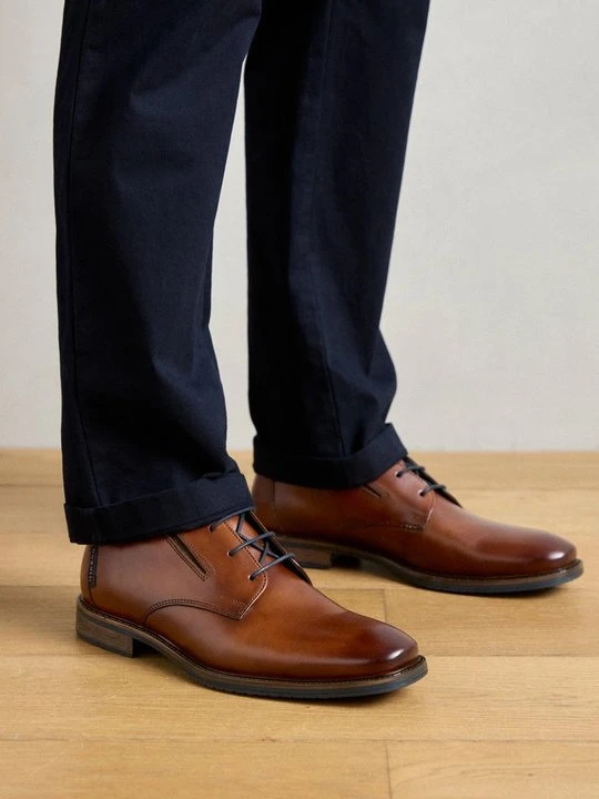 Zdjęcie produktu Biznesowe buty sznurowane Bugatti koniakowy