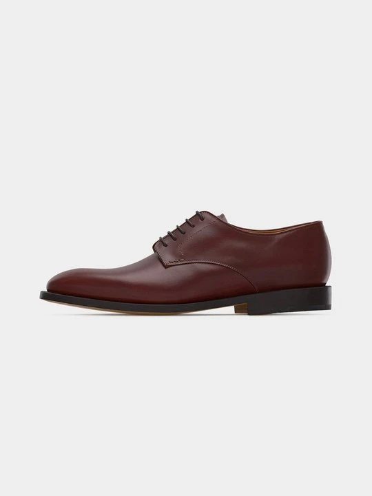 Zdjęcie produktu Biznesowe buty sznurowane HESCHUNG bordowy