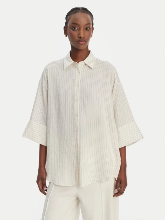 Zdjęcie produktu Eleh Koszula SS260297 Biały Relaxed Fit