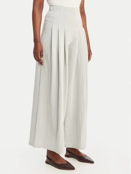 Zdjęcie produktu Eleh Spodnie palazzo SS260093 Błękitny Wide Leg Niebieski jasny