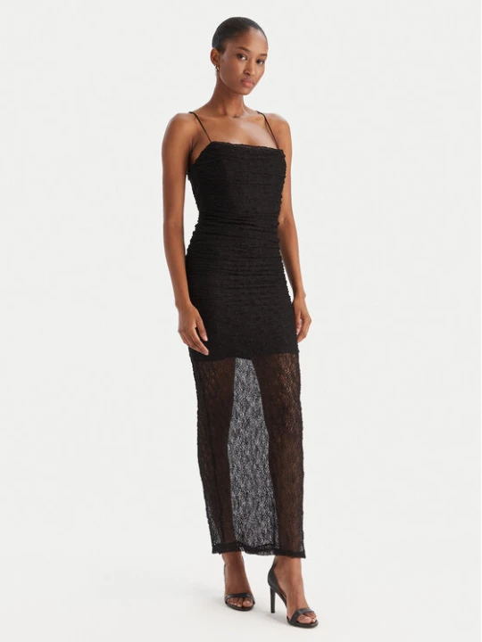 Zdjęcie produktu Eleh Sukienka koktajlowa EFW250350 Czarny Slim Fit