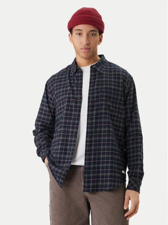 Zdjęcie produktu Element Koszula Button Down Regular Flannel ELYWT00183 Granatowy Regular Fit
