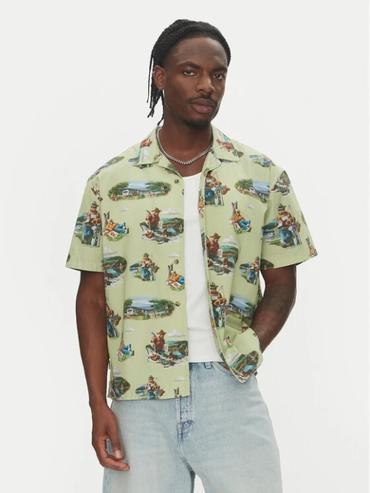 Zdjęcie produktu Element Koszula Sbxe Camp ELYWT00171 Zielony Regular Fit