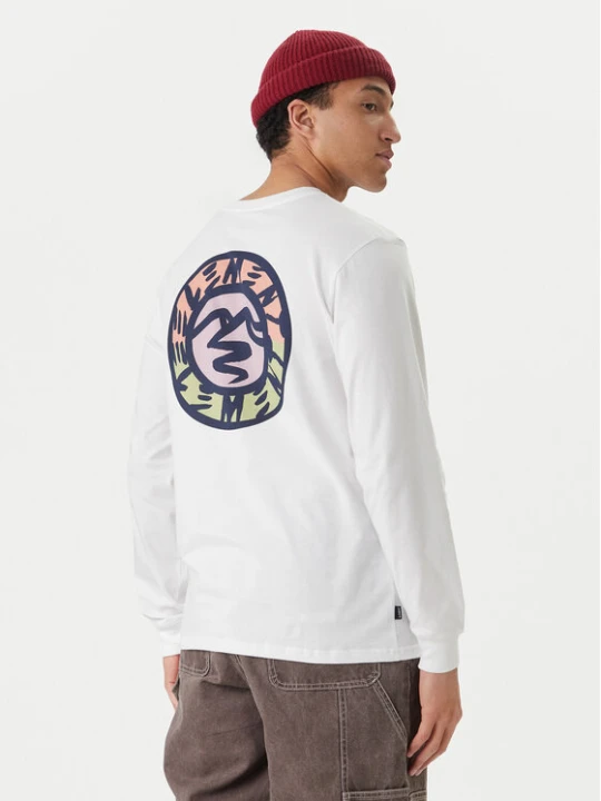 Zdjęcie produktu Element Longsleeve Path Ahead ELYZT00581 Biały Regular Fit
