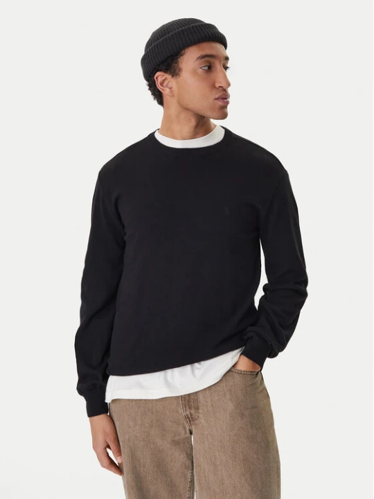 Zdjęcie produktu Element Sweter Icon Embroidery ELYSW00115 Czarny Regular Fit