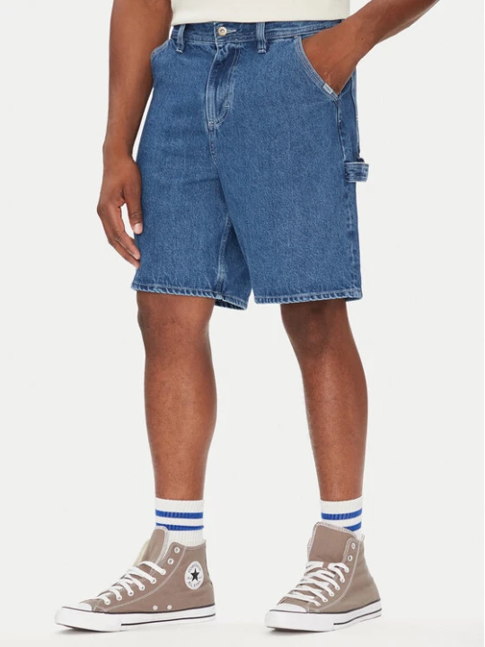 Zdjęcie produktu Element Szorty jeansowe Carpenter ELYDS00102 Niebieski Relaxed Fit