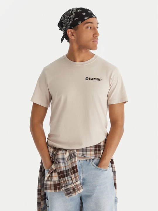 Zdjęcie produktu Element T-Shirt Blazin Chest ELYZT00595 Beżowy Regular Fit