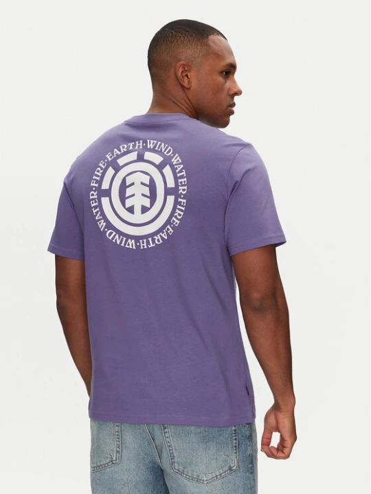 Zdjęcie produktu Element T-Shirt ELYZT00490 Fioletowy Regular Fit