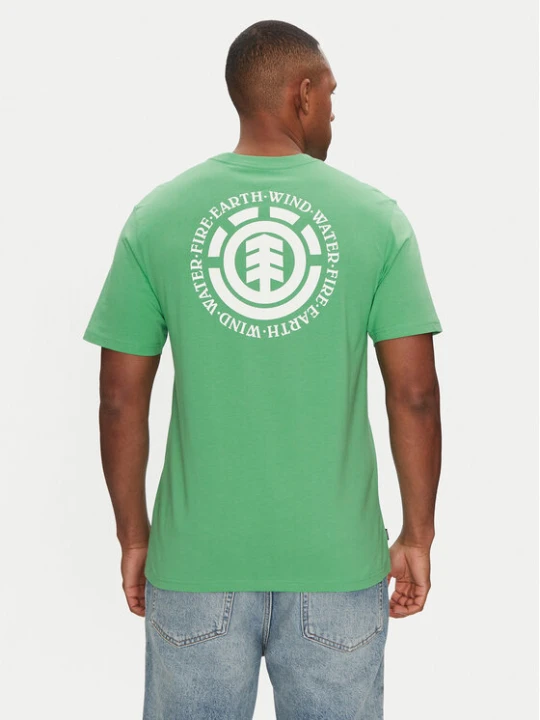 Zdjęcie produktu Element T-Shirt ELYZT00490 Zielony Regular Fit