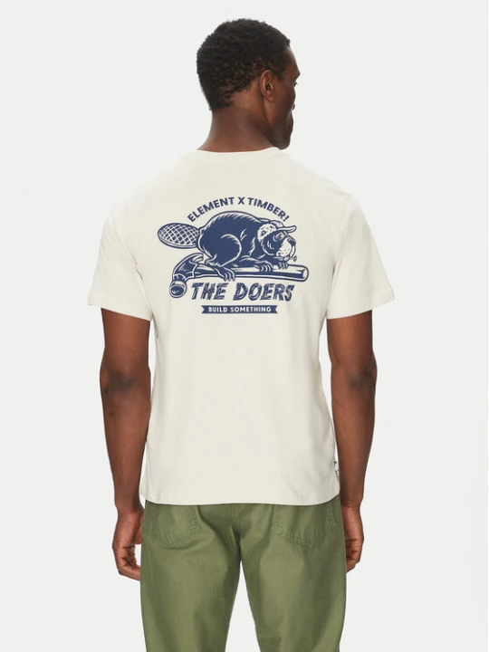 Zdjęcie produktu Element T-Shirt ELYZT00518 Beżowy Regular Fit