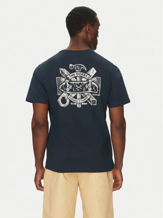 Zdjęcie produktu Element T-Shirt ELYZT00522 Granatowy Regular Fit