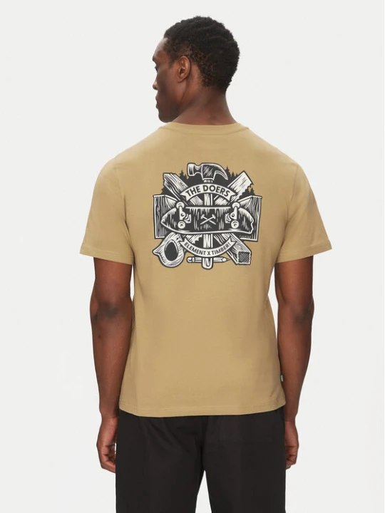 Zdjęcie produktu Element T-Shirt ELYZT00522 Khaki Regular Fit