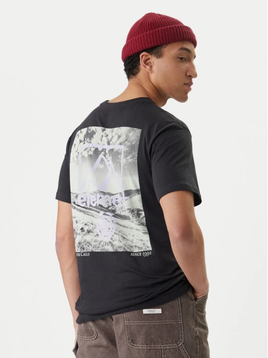 Zdjęcie produktu Element T-Shirt Open Hills ELYZT00580 Czarny Regular Fit