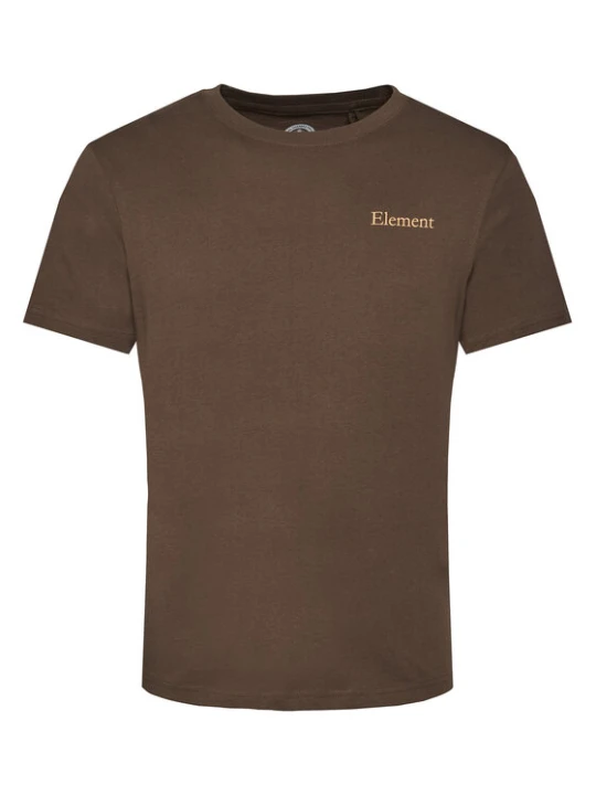 Zdjęcie produktu Element T-Shirt Sbxe Prevent ELYZT00488 Brązowy Regular Fit
