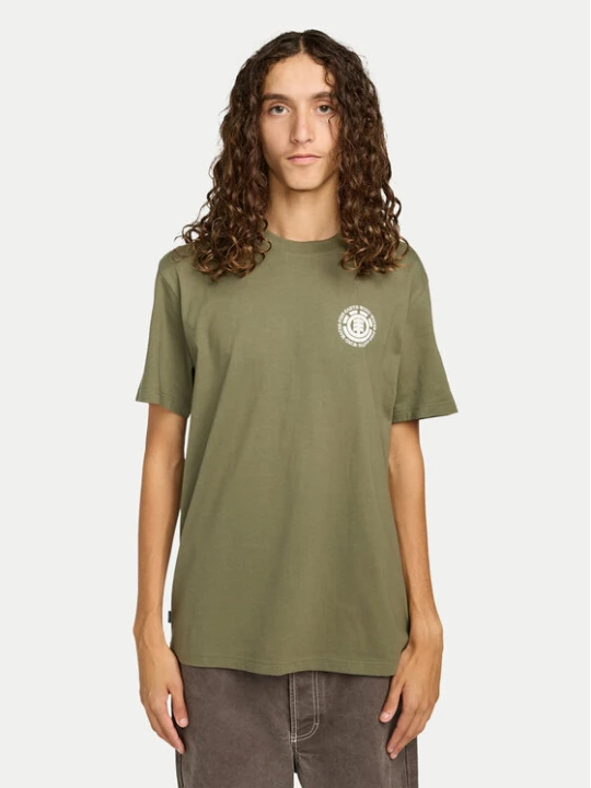 Zdjęcie produktu Element T-Shirt Seal Bp ELYZT00596 Khaki Regular Fit