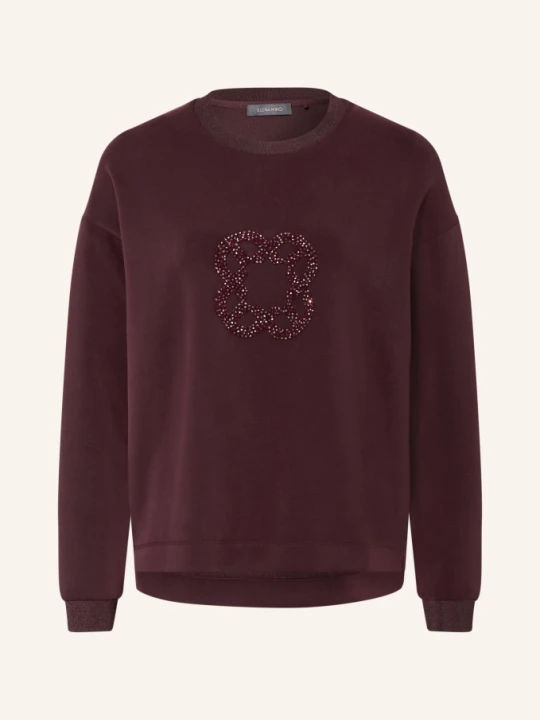 Zdjęcie produktu Elena Miro Bluza Z Kamieniami Ozdobnymi rot Elena Mirò CIEMNOCZERWONY