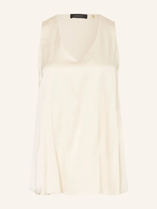 Zdjęcie produktu Elena Miro Top Z Satyny beige Elena Mirò