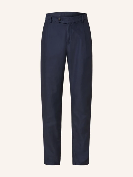 Zdjęcie produktu Eleventy Chino Extra Slim Fit Z Lnem blau GRANATOWY