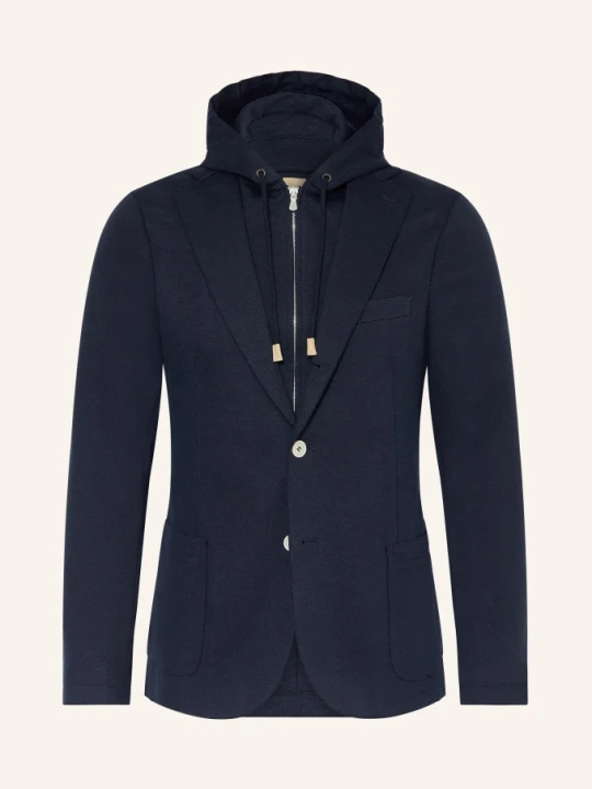 Zdjęcie produktu Eleventy Koszula Slim Fit Z Odpinanym Kołnierzem blau GRANATOWY