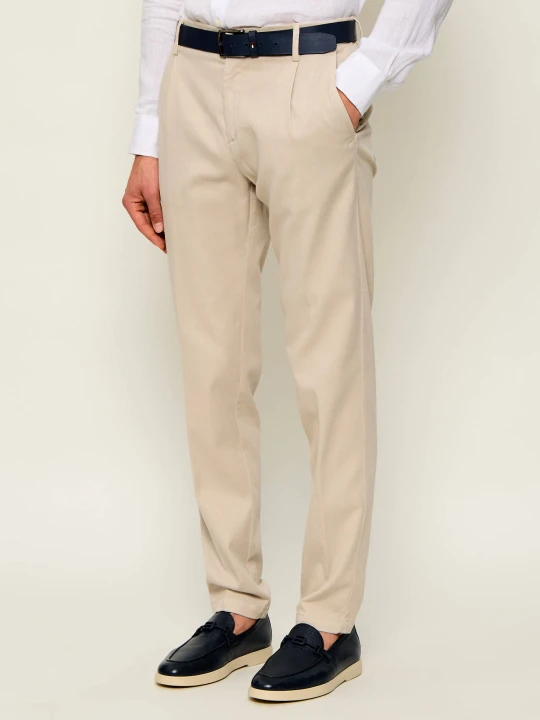 Zdjęcie produktu Eleventy Spodnie chino | Relaxed fit beżowy