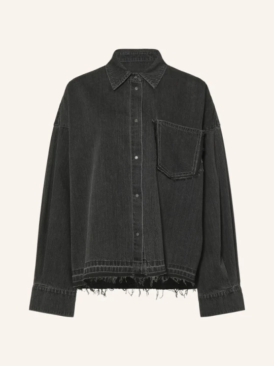 Zdjęcie produktu Elias Rumelis Bluzka Jeansowa Oversize Brialy grau CZIEMNOSZARY
