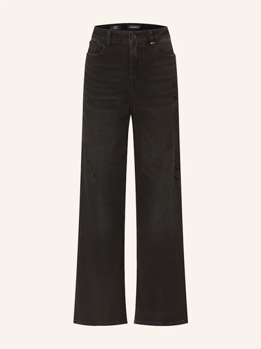 Zdjęcie produktu Elias Rumelis Jeansy Wide Leg Kalea weiss 1177 ebony black wash