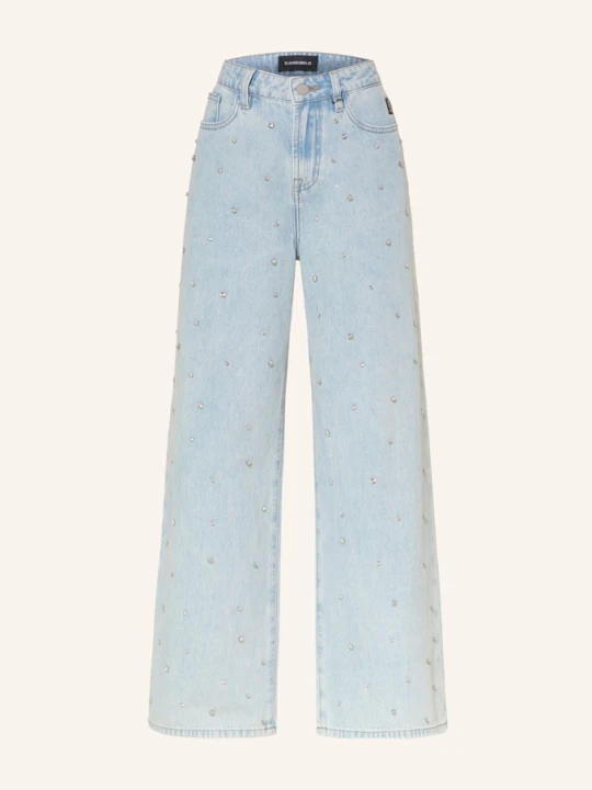 Zdjęcie produktu Elias Rumelis Jeansy Wide Leg Kalea Z Ozdobnymi Kamykami blau 1199 andes blue
