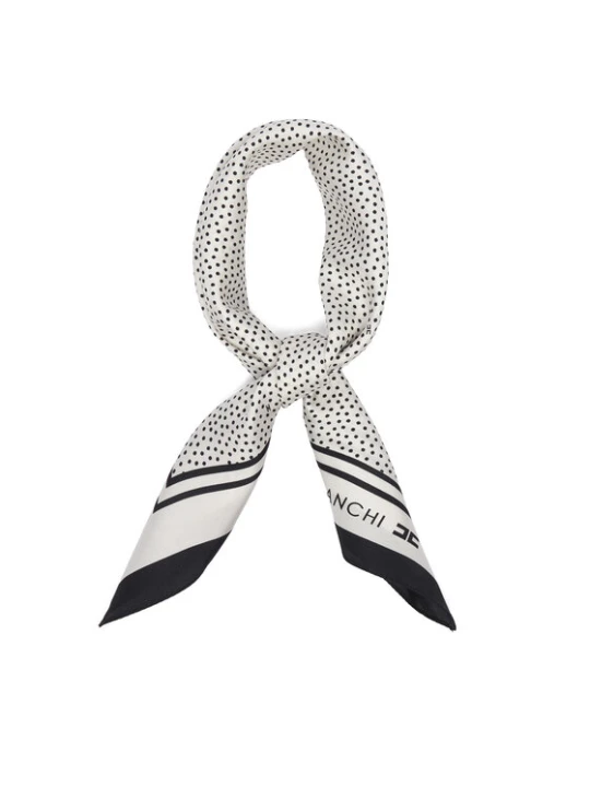 Zdjęcie produktu Elisabetta Franchi Apaszka FO-01F-67E2-V70 Kremowy