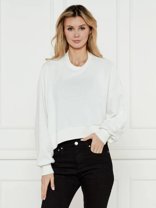 Zdjęcie produktu Elisabetta Franchi Bluza | Oversize fit ecru