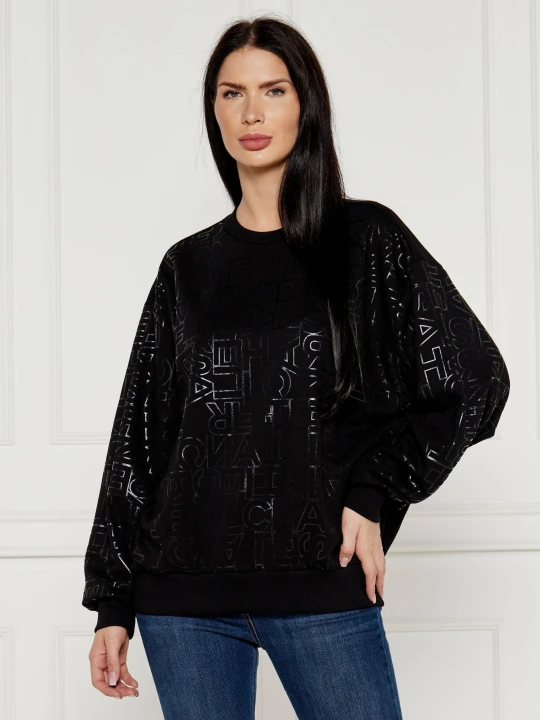 Zdjęcie produktu Elisabetta Franchi Bluza | Oversize fit czarny