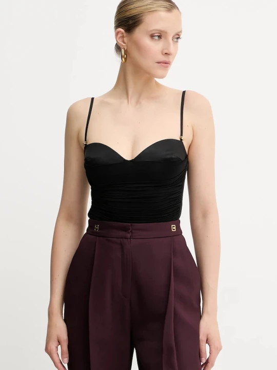 Zdjęcie produktu Elisabetta Franchi body czarny