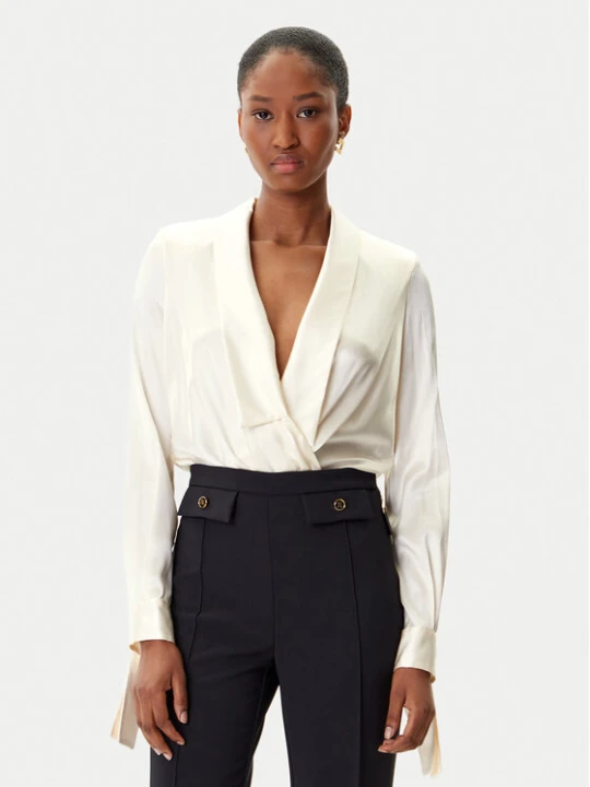 Zdjęcie produktu Elisabetta Franchi Body CB-007-57E2-V490 Beżowy Regular Fit