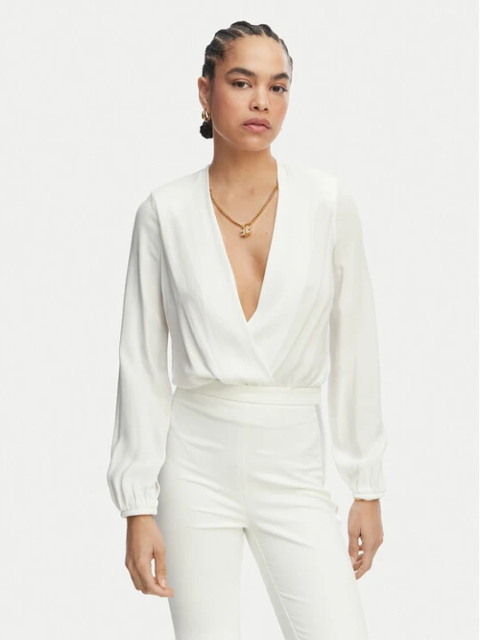 Zdjęcie produktu Elisabetta Franchi Body CB-007-62E2-V420 Biały Regular Fit