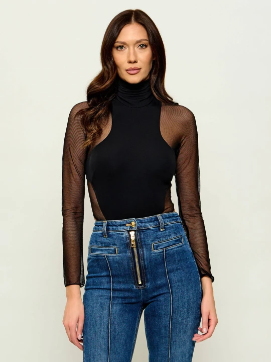 Zdjęcie produktu Elisabetta Franchi Body | Slim Fit czarny