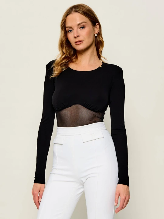 Zdjęcie produktu Elisabetta Franchi Body | Slim Fit czarny