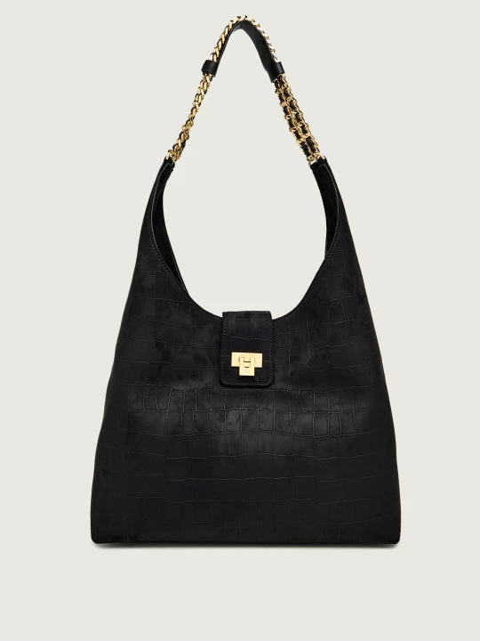 Zdjęcie produktu Elisabetta Franchi Hobo czarny