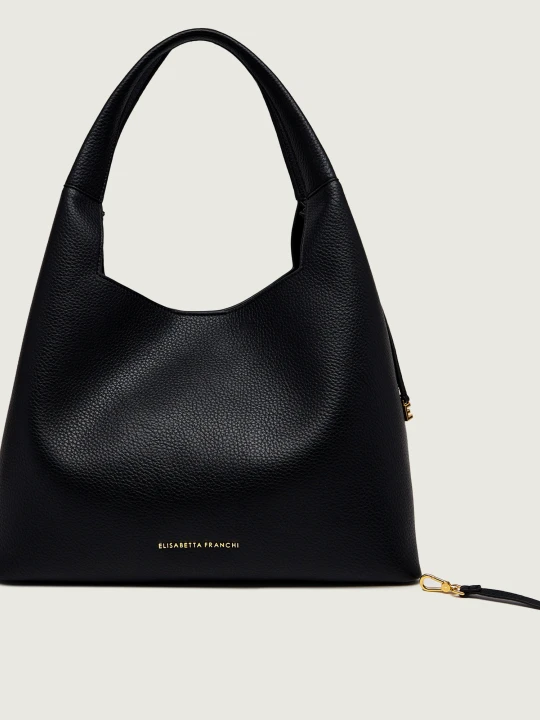 Zdjęcie produktu Elisabetta Franchi Hobo + saszetka czarny