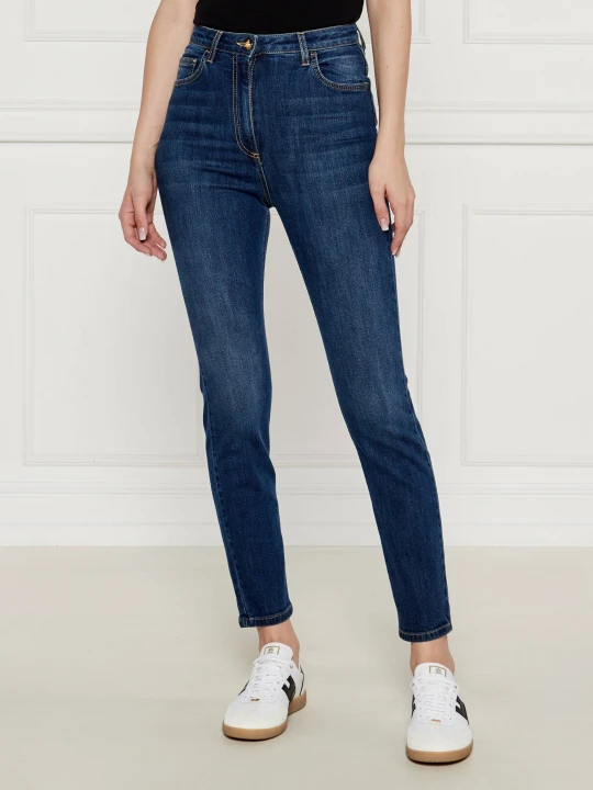 Zdjęcie produktu Elisabetta Franchi Jeansy | Skinny fit granatowy