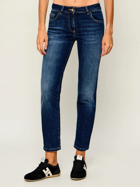 Zdjęcie produktu Elisabetta Franchi Jeansy | Slim Fit granatowy